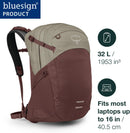 Osprey Tropos Laptop Backpack, Black OS | One Size — 2