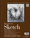 Strathmore 400 Series Sketch Pad, 11x14 inch, 50 Sheets - Artist Sketchbook for Drawing, Illustration, Art Class Students — 1