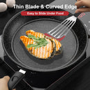 Beijiyi 2-Piece Silicone Fish Spatula for Nonstick Cookware, Heat Resistant — 4