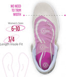Comfort Zone Tri-Balance 3/4-Length Gel Insoles for Women, 6-10, 1 Pair — 6