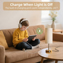 Table Lamp for Bedroom, High-Sensitivity Touch, AC Outlet, USB A+C — 7