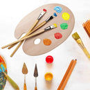 Paint Palette, 2PCS Wooden Paint Tray Palettes — 3