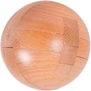 Handmade Wooden Puzzle Magic Ball Brain Teasers Toy Big Wooden Ball Lock Logic Puzzle Intelligence Game Sphere Puzzles for Adults Kids — 1