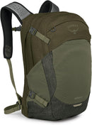 Osprey Nebula Commuter Backpack, Green OS | Moss Green-earl Grey Heather — 1