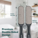 Probelle Double Sided Multidirectional Nickel Foot File Callus Remover - Immediately Reduces calluses and Corns to Powder for Instant Results, Safe Tool (Dark Grey) — 3
