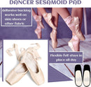SATINIOR 24 Pcs Foot Pads for Dancer Sesamoiditis Pads, White 4