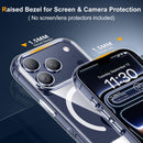 SPIDERCASE for iPhone 17 Pro Case/iPhone 18 Pro Case,Magnetic,Clear — 6
