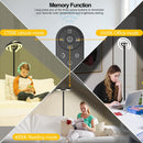 EPABINA Floor Lamp for Living Room, 75.5 Inch Tall Standing Lamp for Bedroom with 2 312° Rotatable Ring Lights, 36W… — 3