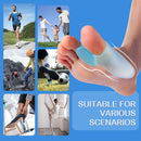 Promifun Bunion Cushion Protector, 10 Packs of Bunion Corrector Pads with Separator for Big Toe, Gel Shield for Foot Pain Relief, Calluses, Corns - Blue — 6