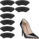 Domejo Heel Pads for Loose Shoes – 4 Pairs Self-Adhesive Heel Grips, Anti-Slip Shoe Inserts, Blister Prevention Cushions, Comfortable Heel Protectors for Men and Women — 1