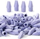 Mr. Pen- Pencil Erasers Toppers, 120 Pack, Purple, Erasers for Pencils — 1