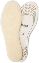 Kaps Winter Shoe Insoles for Kids, 4 Pairs of Cut to Size Sheep Wool Inserts for Kids Shoes and Boots, Warm and Soft, 4 Pair Pack — 3