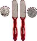 Probelle Double Sided Multidirectional Nickel Foot File Callus Remover - Immediately Reduces calluses and Corns to Powder for Instant Results, Safe Tool (Red) — 6