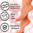 Mr. Pumice Ultimate PUMI Bar 2-in-1 Dual Grit (Medium + Coarse) Callus Remover, Pedicure Stone & Ped File Scrubber for Smooth Feet and Heels (4 Pack) — 6