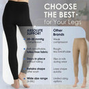 ABSOLUTE SUPPORT Women Compression Leggings 20-30mmHg, Black, X-Large — 6