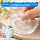 6 Pairs Metatarsal Pads Ball of Foot Cushions Clear 5