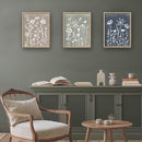 6-Piece Wildflower Stencil for Painting - Large Reusable Floral Design for DIY Furniture Decor | Modular Stencil Kit for Wood, Walls & Home Art | Large Size （14.5" x 11"） — 4