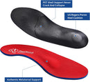 Arch Support Metatarsal Orthotics Morton's Neuroma Relief Inserts - Red — 3
