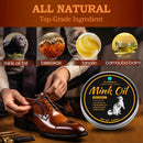 Feilove 4-in-1 Mink Oil Leather Conditioner and Cleaner 3.52 oz - Premium Waterproof Formula for Boots and Shoes — 4