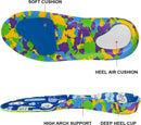 Kids Arch Support Orthotics Relieve Heel & Ankle Foot Pain Inserts - Multicolor — 2