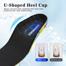 Kids Orthotic Cushioning Arch Support Shoe Insoles, Children EVA Foam Inserts for Flat Feet, Plantar Fasciitis Size 6 - Camo Black — 2
