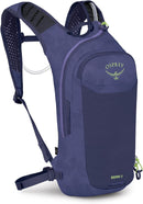 Osprey Berm Biking Backpack with Hydraulics Reservoir - Lightweight Hydration Backpack for Men and Women | Botswana Purple Dust Print | 8l — 1