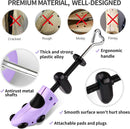 Shoe Stretcher, Plastic Pair of 4-way Adjustable Shoe Expander Shoe Tree Widener for Wide Feet Bunions | purple — 2