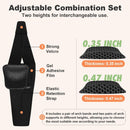 ZAIWOO Wearable Arch Support Inserts for Women & Men – 2 Adjustable Heights | Black — 3