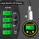 Digital Tire Pressure Gauge,ATsafepro Tire Pressure Gauge with Flexible Hose…