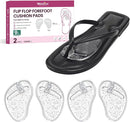 Metatarsal Pads for Flip-Flops, Ball of Foot Cushion, 2 Pairs, Clear 1