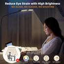 Motumen Led Desk Lamp for Home Office, Eye-Care Desk Light Clamp, Black — 4