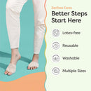 ZenToes Metatarsal Pads for Women, Ball of Foot Gel Cushion Sleeve, Medium 7