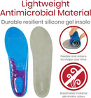 Envelop Gel Insoles for Men & Women - Shoe Inserts for Walking, Running, Hiking, Standing All Day - Cushion Soles for Heels, Arch Support, Plantar Fasciitis, Flat Feet - Fit Sneakers, Boots (1 Pair) — 6