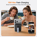 Magnetic Portable Charger 10000mAh, 22.5W Power Bank with Built in Cable photo 2