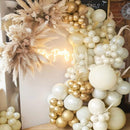 PartyWoo Neutral Balloon Arch Kit 142pcs Different Sizes of 18 12 10 5 Inch | Brown-3305 — 6