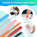Gartful 6PCS Colored Silicone Spatula Stick, Reusable Epoxy Stir Sticks Scraper DIY Crafts Tools for Mixing Resin,… — 6