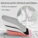 UamGlsob Height Increase Insole Shoe Lift Insert, Orthopedic High Pads 15mm - Black - 1.4"/3.5cm — 5