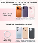 VICSEED for MagSafe Car Mount [Upgraded Strongest Magnet Power] Magnetic Phone Holder for Car Vent 360 Adjustable Magnetic Car Phone Holder Mount for iPhone 18 Pro Max 17 16 15 14 13 12 Plus Mini | Pink photo 4