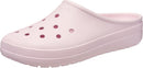 Crocs Unisex Adult Classic Low Profile Lightweight Slip-On Clogs – Pink Milk — 1