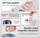 Magnetic Phone Ring for MagSafe Phone Grip - [Super Magnet] Stylish Ring Holder Stand with for iPhone 17 16 15 14 13 12 Pro Max Air, Mag Safe Women Decor Accessories, Glitter Gold 2026 New photo 4