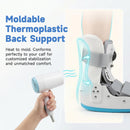 Air Cam Walker Boot for Foot and Ankle Injuries, Short Orthopedic Medical Walker Fracture Boot with Moldable Low-Temperature Thermoplastic Back Support, Walking Boot for Sprained Ankle, Broken Foot (Small) — 3