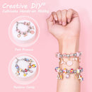 UFU Charm Bracelet Making Kit, 120Pcs DIY Jewelry Making Kit Arts & Crafts Gift for Girls 5 6 7 8-12, A Sweet… — 2
