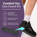 BraceAbility Closed Toe Medical Walking Shoe - Lightweight Broken Toe Cast Boot, Fractured Foot Brace for Metatarsal Stress Fracture, Post-op Bunion, Hammertoe Surgery Recovery - For Men or Women (S) — 7