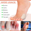 Nuanchu 60 Pcs Bunion Cushions Self-Adhesive Bunion Pads, Light Skin, M — 3