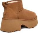 UGG Women's Classic Ultra Mini New Heights – Chestnut — 3
