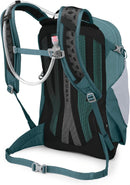 Osprey Sportlite Lightweight Hiking Backpack with Hydraulics Reservoir for Men & Women - Everyday Hydration Travel Bag | Torrent Blue | 15l — 8