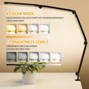 AILBTON Bright LED Desk Lamp with Clamp,Eye Caring Architect Led Desk Lights with Adjustable Swing Arm for Office… — 3