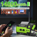 Emergency Radio with Flashlight & Reading Lamp, NOAA/AM/FM Weather Radio — 2
