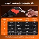 Plantar Fasciitis Insoles Men Women, Shoe Inserts for Women - Black — 5