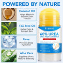 Uruses Urea Cream 60% plus Salicylic Acid 2% Urea Foot Care Stick, Foot Cream for Foot Callus Remover, Feet Moisturizer Stick for Dry Cracked Heels, Hands, Knees, Hydrating Heel Balm, Easy To Use — 5